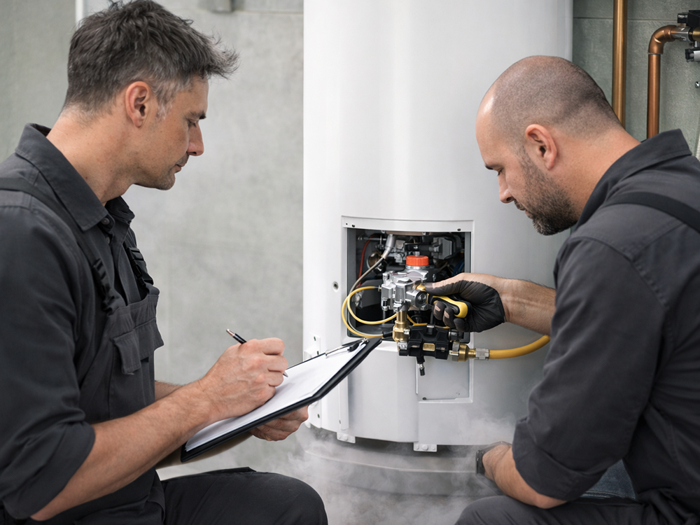 Fast water heater repairs